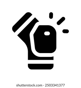 kneepad icon. vector glyph icon for your website, mobile, presentation, and logo design.