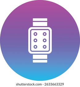 Kneepad vector icon. Can be used for printing, mobile and web applications.