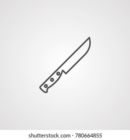 Knfe vector icon