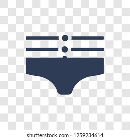 Knickers icon. Trendy Knickers logo concept on transparent background from Clothes collection