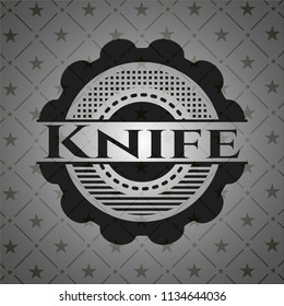 Knife black emblem