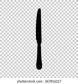 knife  - black vector icon
