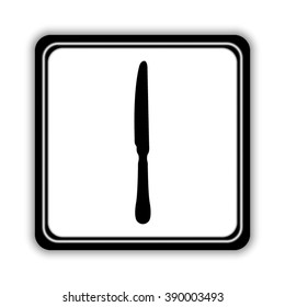 knife  - black vector icon