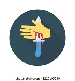 knife  blood  hand  