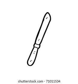 knife cartoon