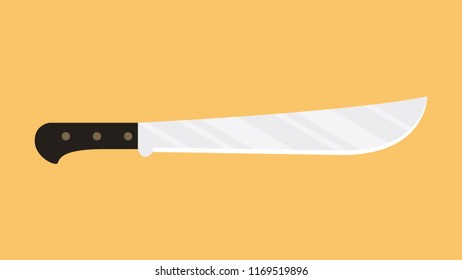knife cartoon vector. knife symbol. logo design.