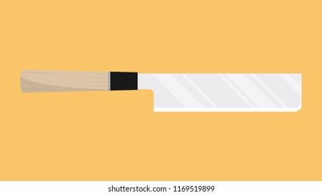 knife cartoon vector. knife symbol. logo design.