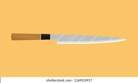 knife cartoon vector. knife symbol. logo design.
