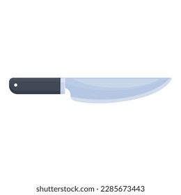 Knife chef icon cartoon vector. Tableware cooking. Dinner cookware