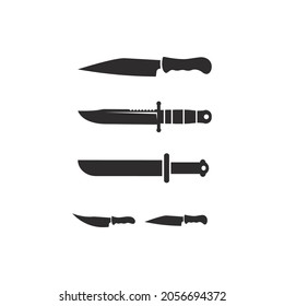 Küchensymbol für Messer und Küchenchef Vektorgrafik Symbol für Küchenutensilien für Kochdesign-Logo