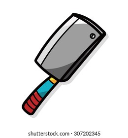 knife color doodle