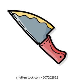 knife color doodle