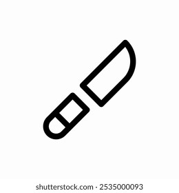 knife cut icon sign vector