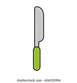 knife cutlery isolated icon