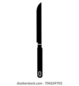 knife cutlery isolated icon