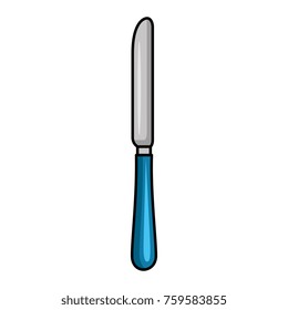 knife cutlery isolated icon
