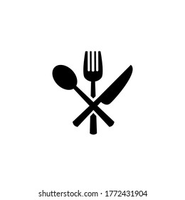 Knife cutlery symbol icon on eps 10
