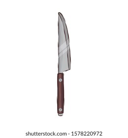 knife cutlery tool isolated icon vector illustration design