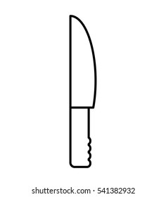 knife cutlery tool isolated icon vector illustration design