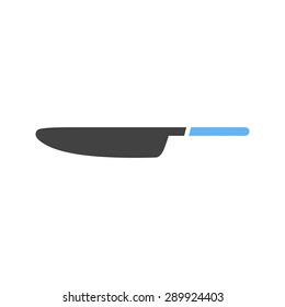 Knife, cutter, kitchenwaare icon vector image. Can also be used for eatables, food and drinks. Suitable for use on web apps, mobile apps and print media