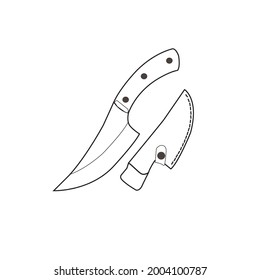 cuchillo para cortar frutas y verduras
