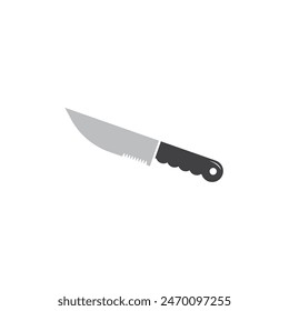 Knife design vector icon illustration template