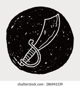 knife doodle