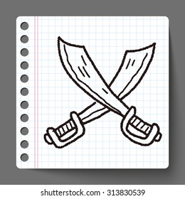 knife doodle