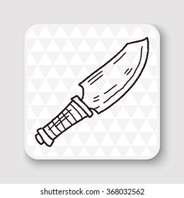 knife doodle