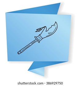 knife doodle