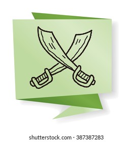 knife doodle