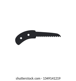 knife flat vector icon