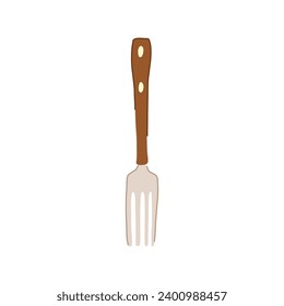 knife fork cartoon. spoon silverware, cutlery food, kitchen plate knife fork sign. isolated symbol vector illustration