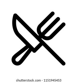 knife fork cutlery