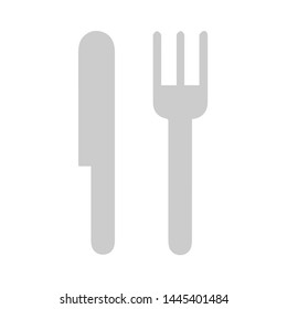 knife and fork icon. Logo element illustration. knife and fork design. colored collection. knife and fork concept. Can be used in web and mobile