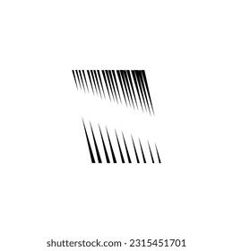 Knife geometric symbol simple logo vector