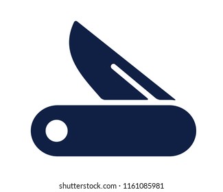 knife glyph icon , designed for web and app