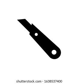 knife glyph vector icon - ui icon vector
