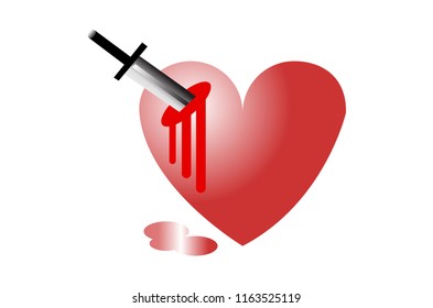 Knife in a heart