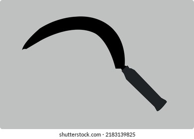 El icono del cuchillo. Símbolo de Cuchillo de helicóptero. Vector plano