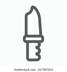 icono de cuchillo, vector de helicóptero, ilustración de limpiador