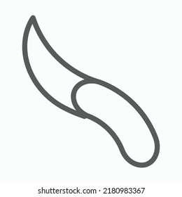 icono de cuchillo, vector de helicóptero, ilustración de limpiador