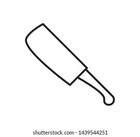 Knife icon ,cooking tool icon vector illustration