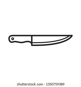 Knife icon ,cooking vector logo template