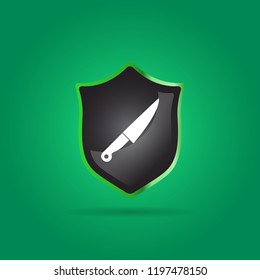 knife icon for cut
