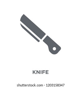 Knife icon. Knife design concept from  collection. Simple element vector illustration on white background.