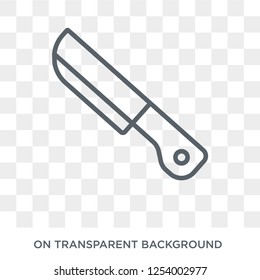 Knife icon. Knife design concept from  collection. Simple element vector illustration on transparent background.