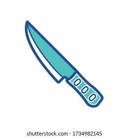 knife 
icon design, flat style trendy collection