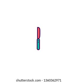 Knife icon design. Gastronomy icon vector illustration