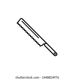 knife icon design template trendy